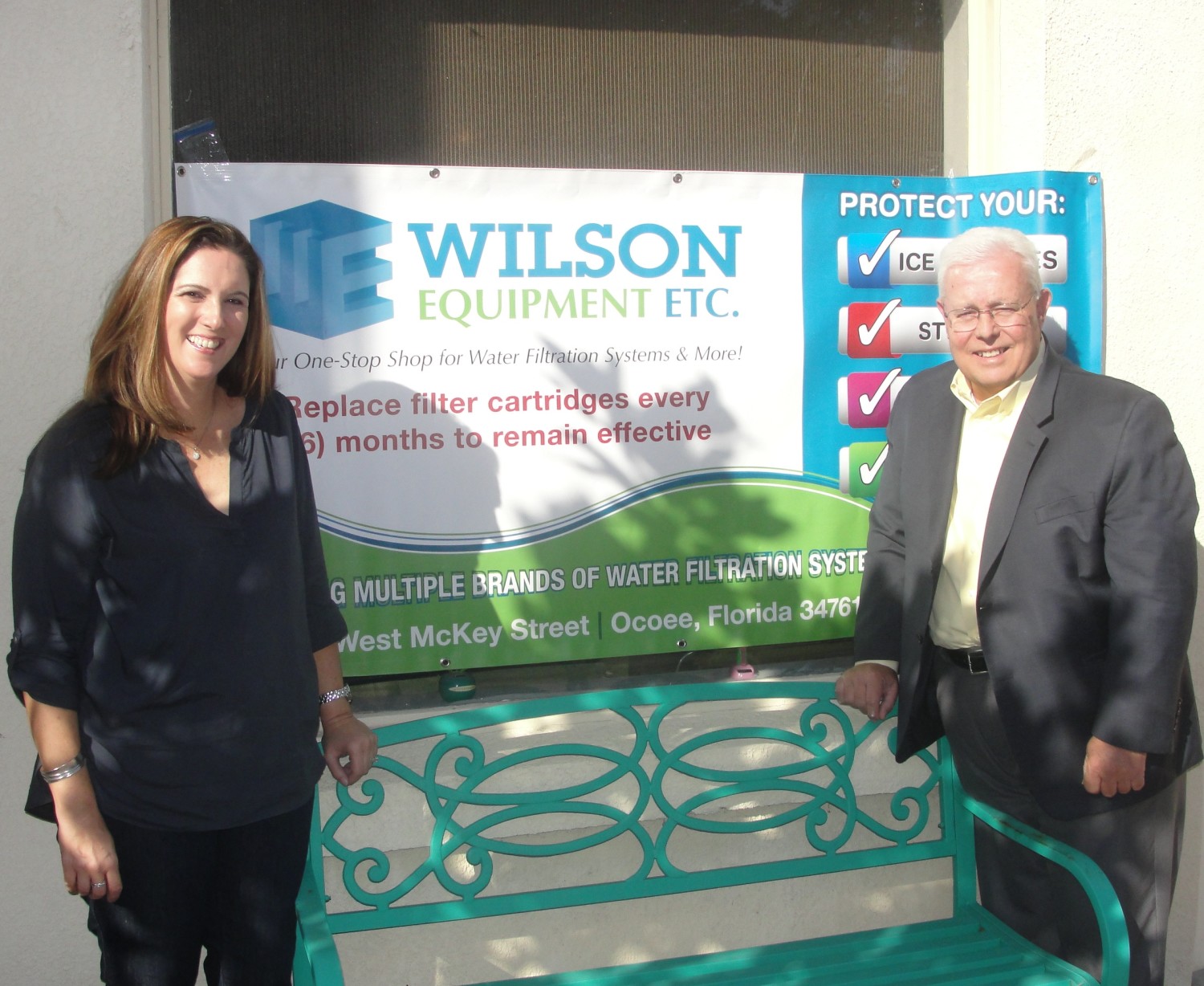 Wilson Equipment, FSBDC, Valerie Wilson, Hunt Dawkins