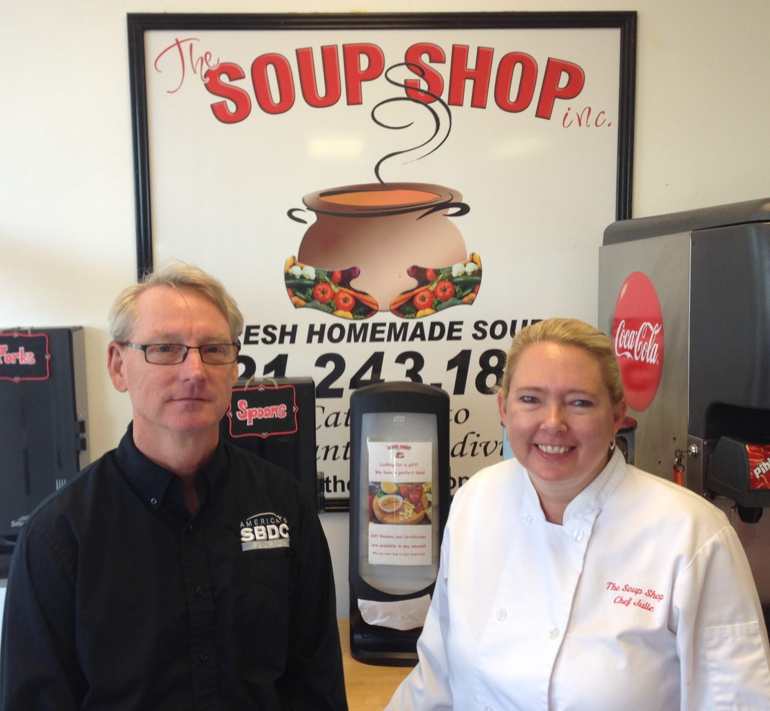Marty Duffy; Julie Shipley; Soup Shop; Melbourne