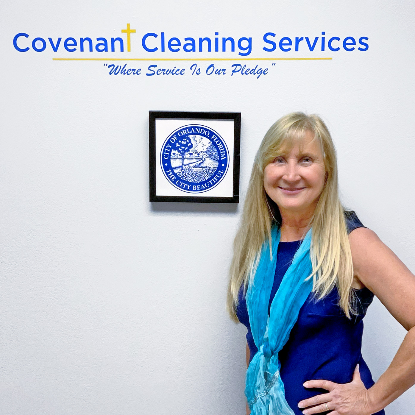 Shelley Powell, Owner of Covenant Cleaning Services